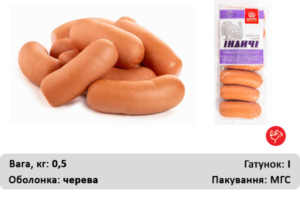 Сардельки "Індичі"
