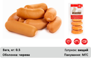 Сардельки "Філейні"